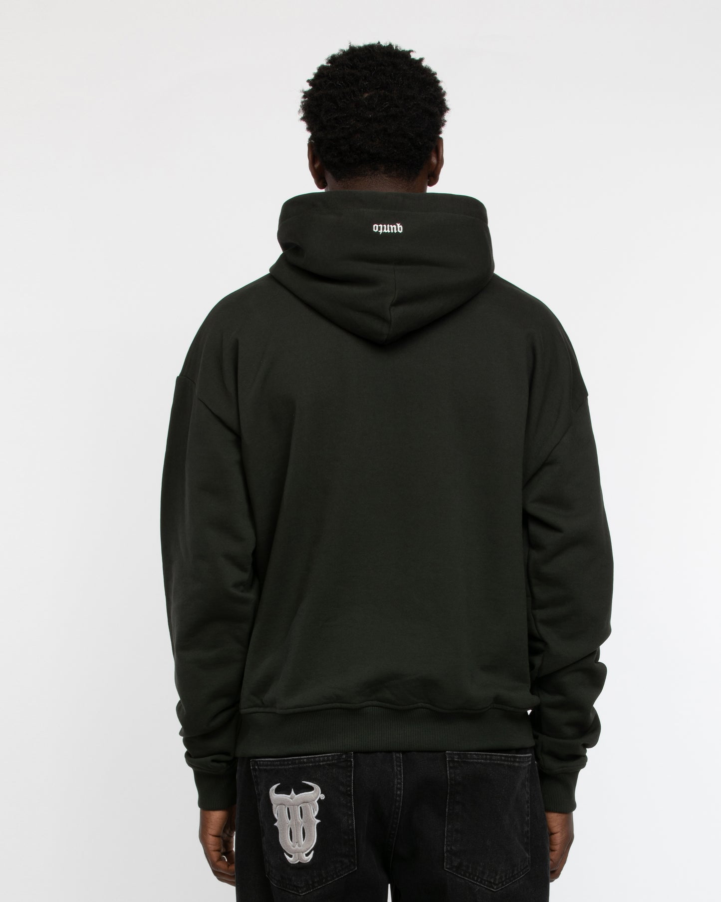 BLACK ON BLACK HOODIE