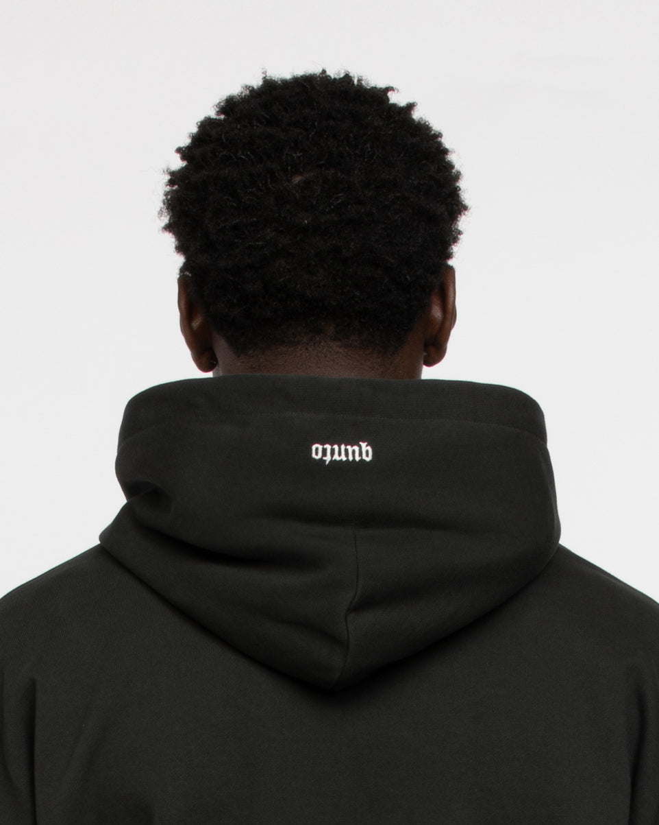 BLACK ON BLACK HOODIE