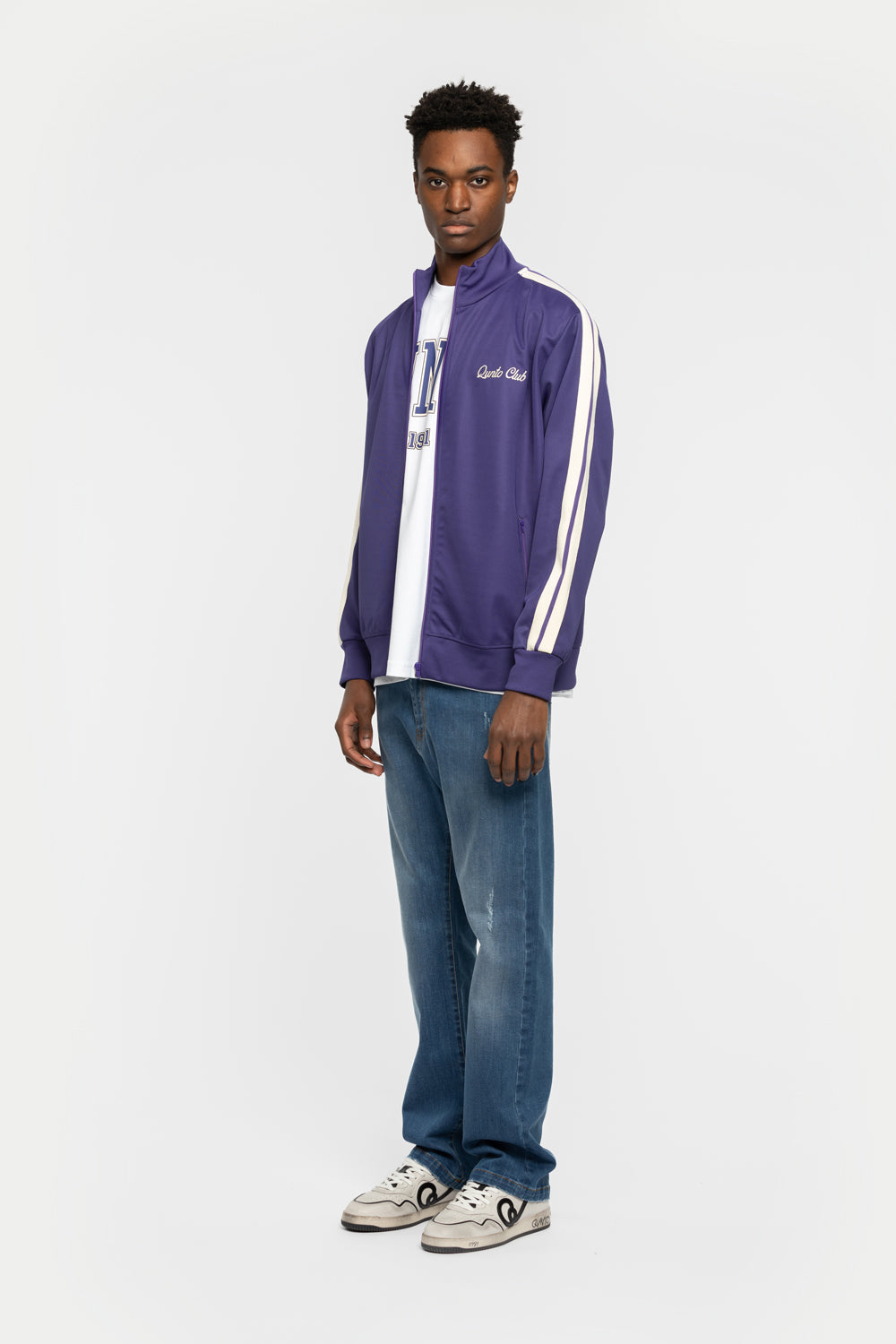 QC Track Jacket Purple