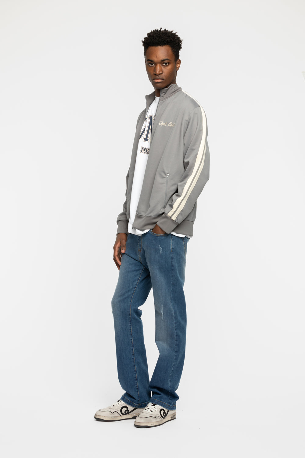 QC Track Jacket Grey