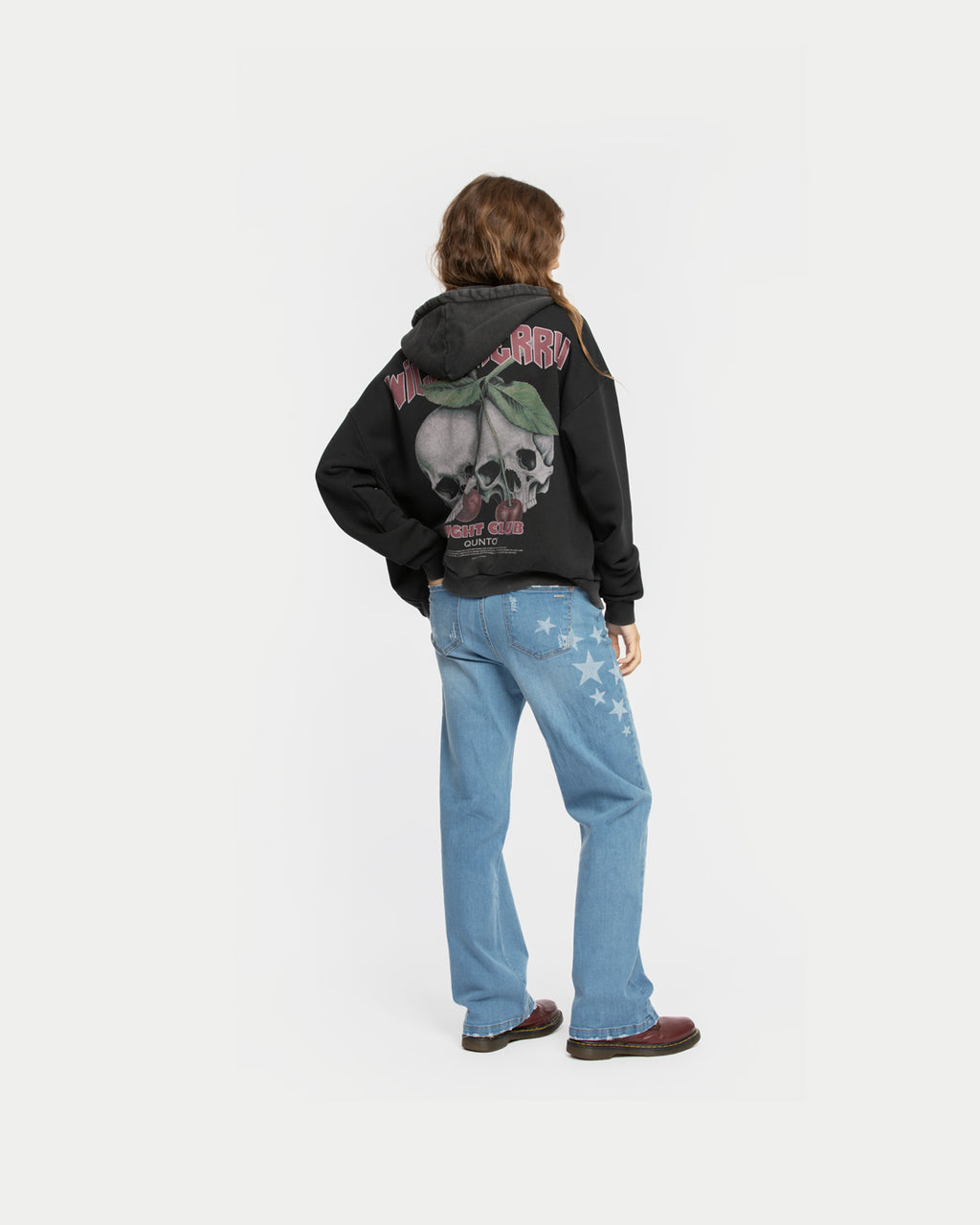 Wild Cherry Zip Hoodie