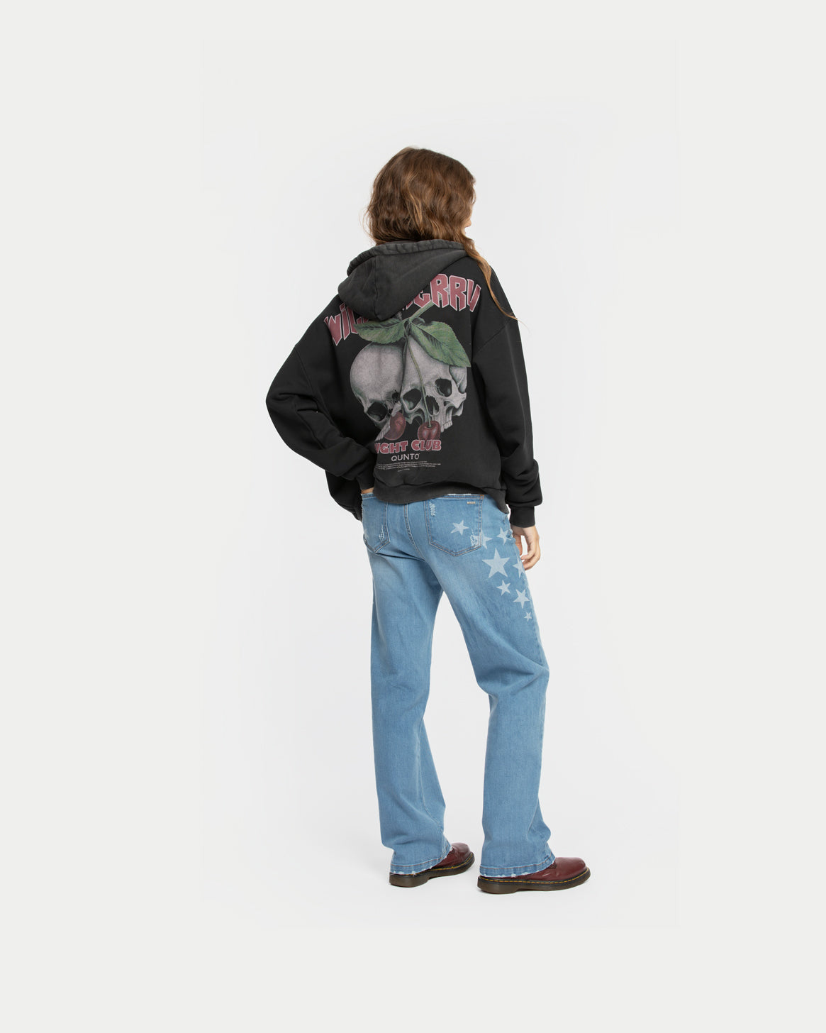 Wild Cherry Zip Hoodie
