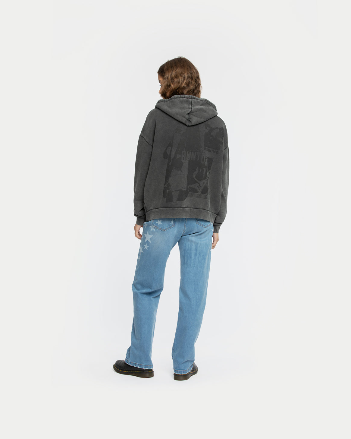 Warning Zip Hoodie