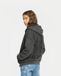 Warning Zip Hoodie
