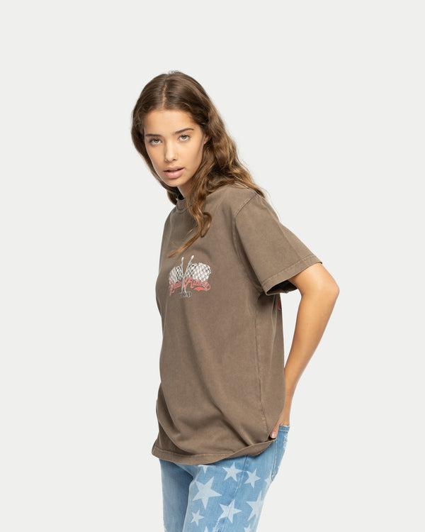 Pit Stop T-Shirt Mad Brown