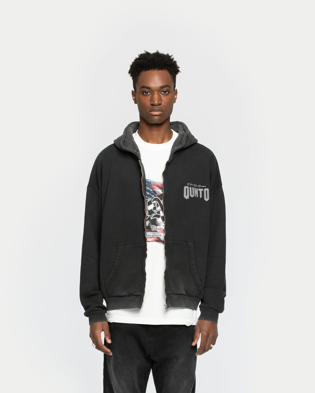 Dogs Zip Hoodie