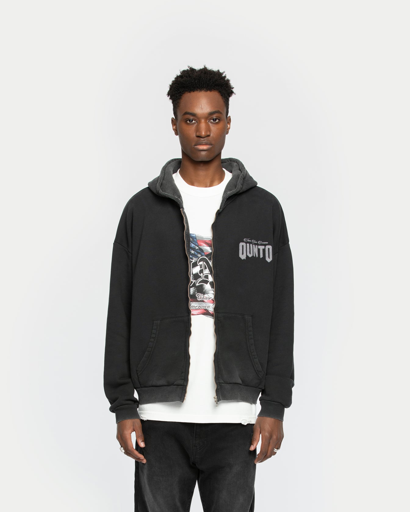 Dogs Zip Hoodie