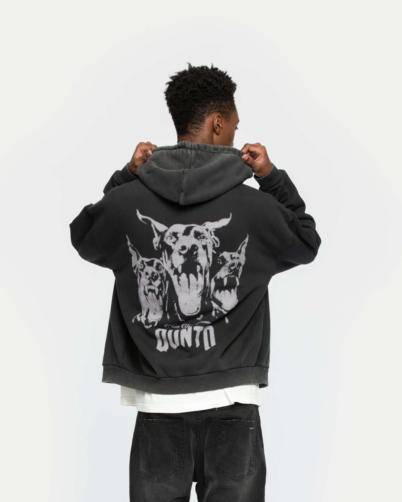 Dogs Zip Hoodie