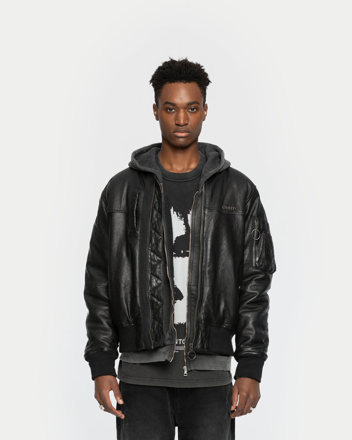 Dogs Leather Jacket L