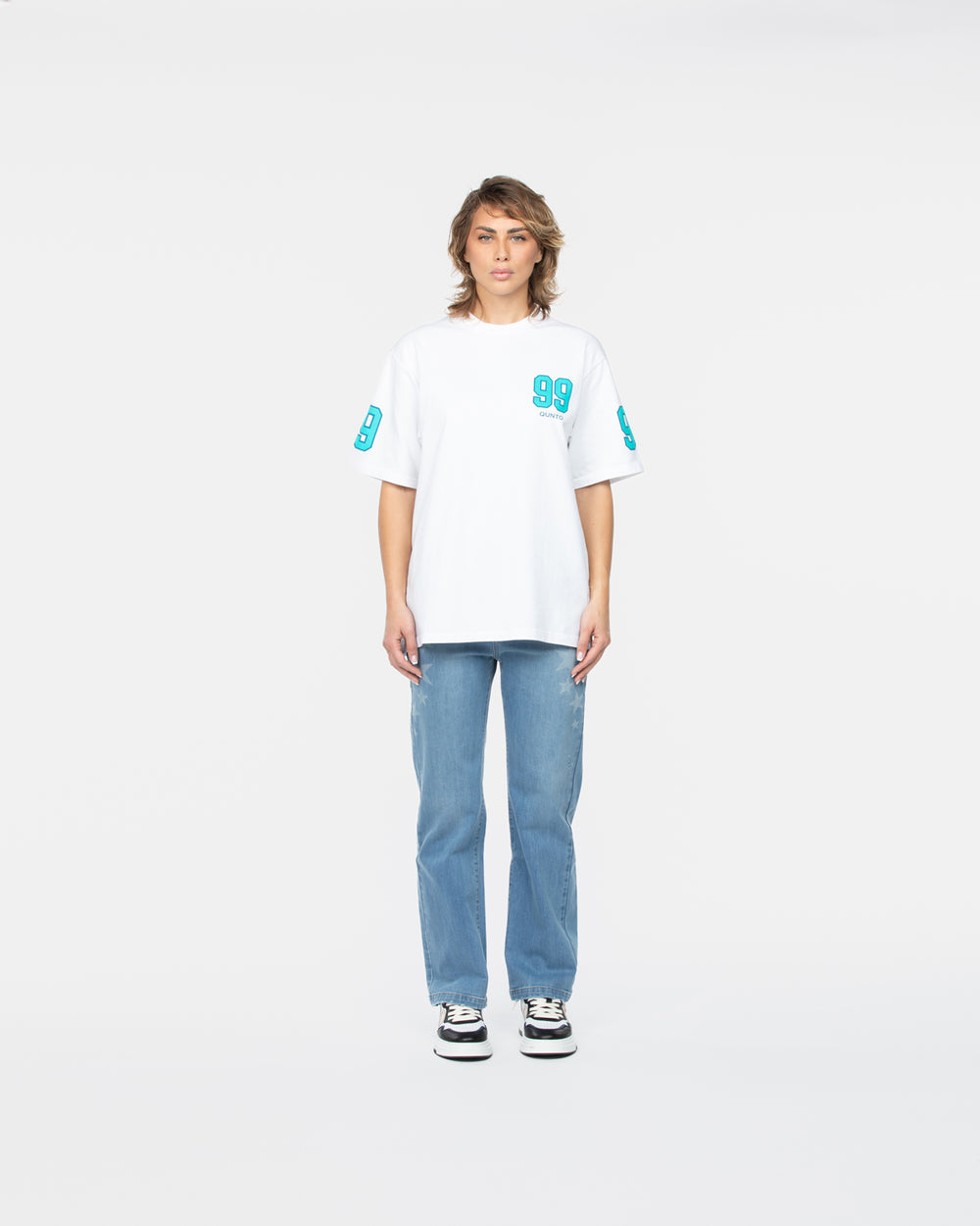 Qunto T-Shirt 99 Problems Tiffany Blue