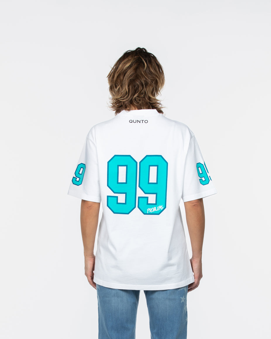 Qunto T-Shirt 99 Problems Tiffany Blue