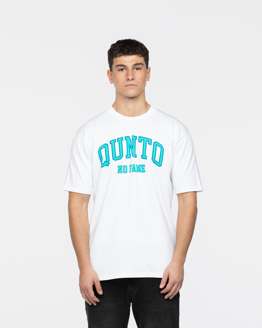 Qunto T-Shirt No Fame Tiffany Blue