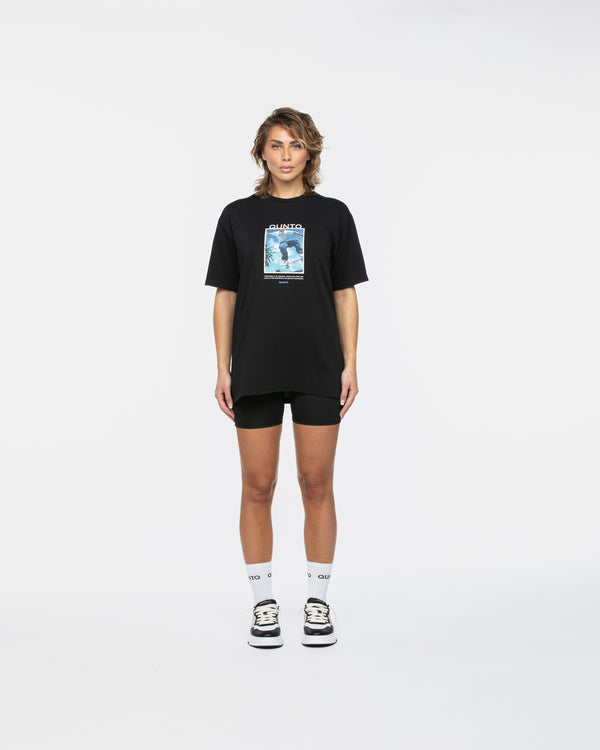 Qunto SK8 T-Shirt Black