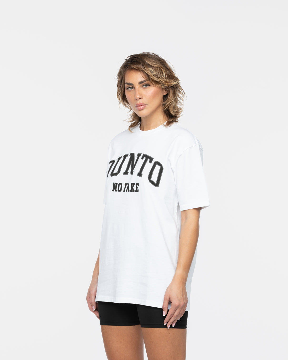 Qunto T-Shirt No Fake White