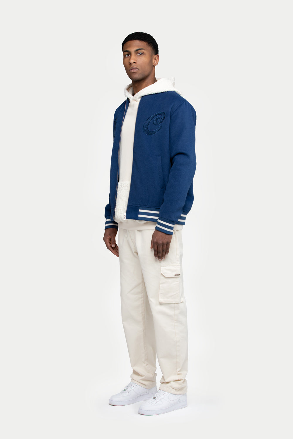 QC College Jacket Blue