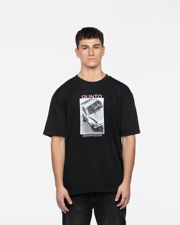 Qunto T-Shirt Black Car