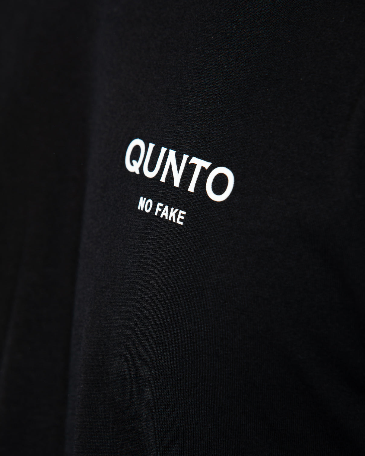 Qunto Slim T-Shirt Black