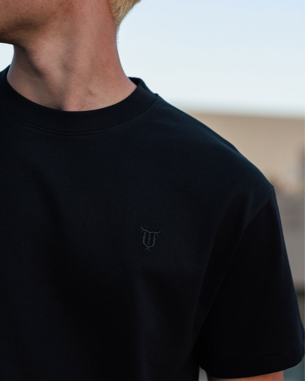 Basic Slim T-Shirt / Black