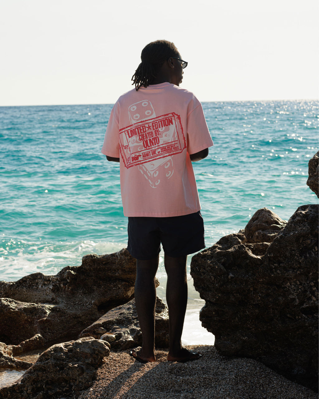 Casion Ticket T-Shirt / Pink