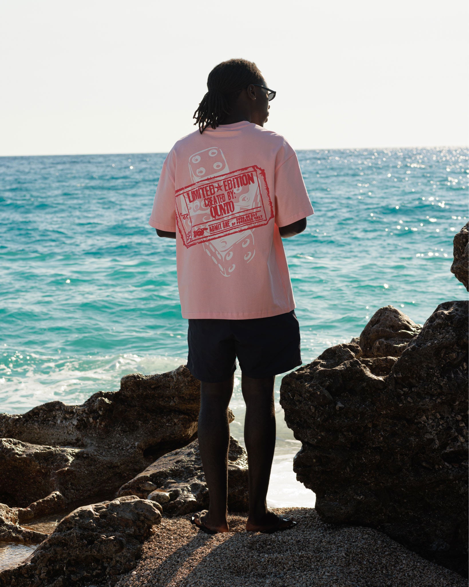 Casion Ticket T-Shirt / Pink