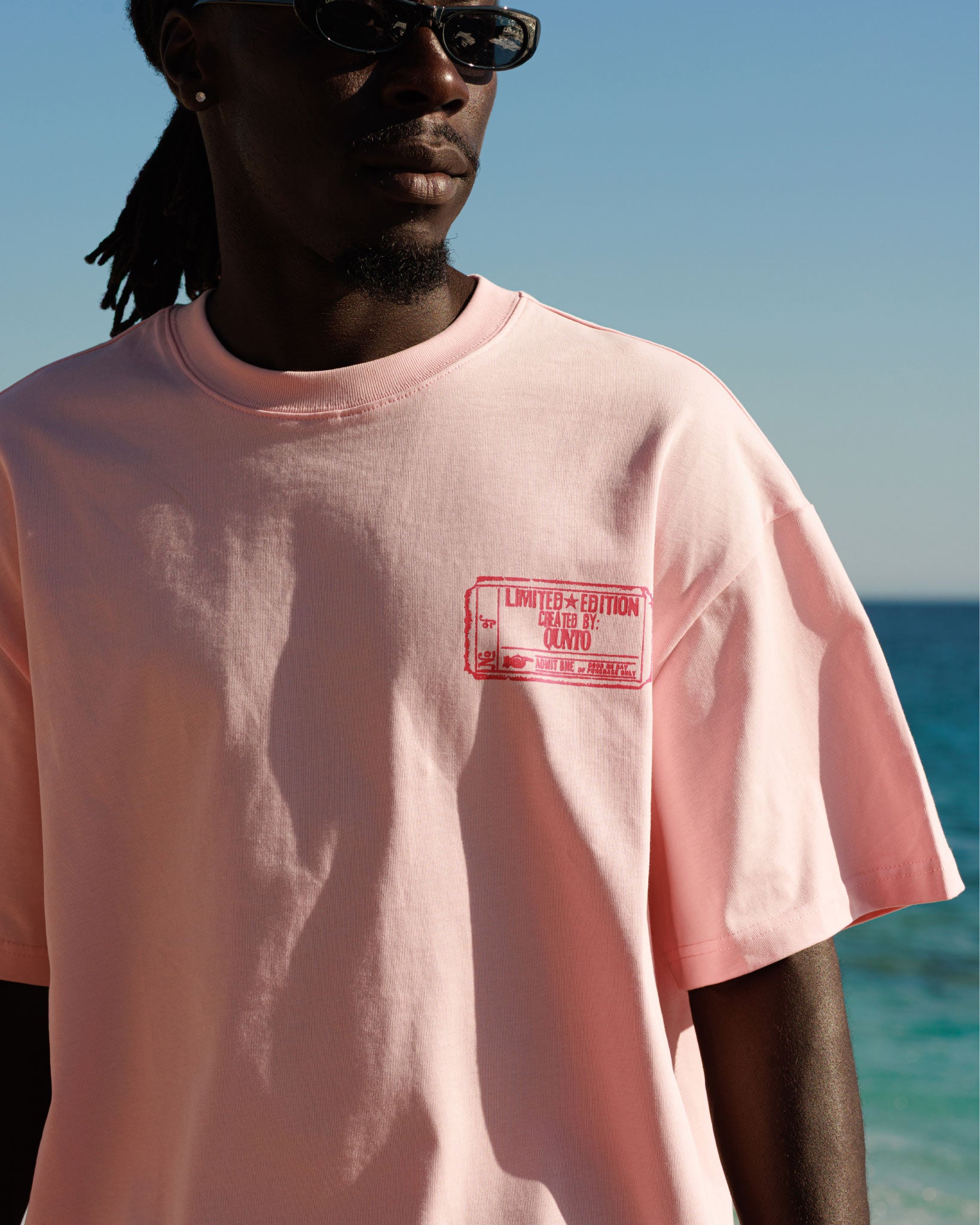 Casion Ticket T-Shirt / Pink