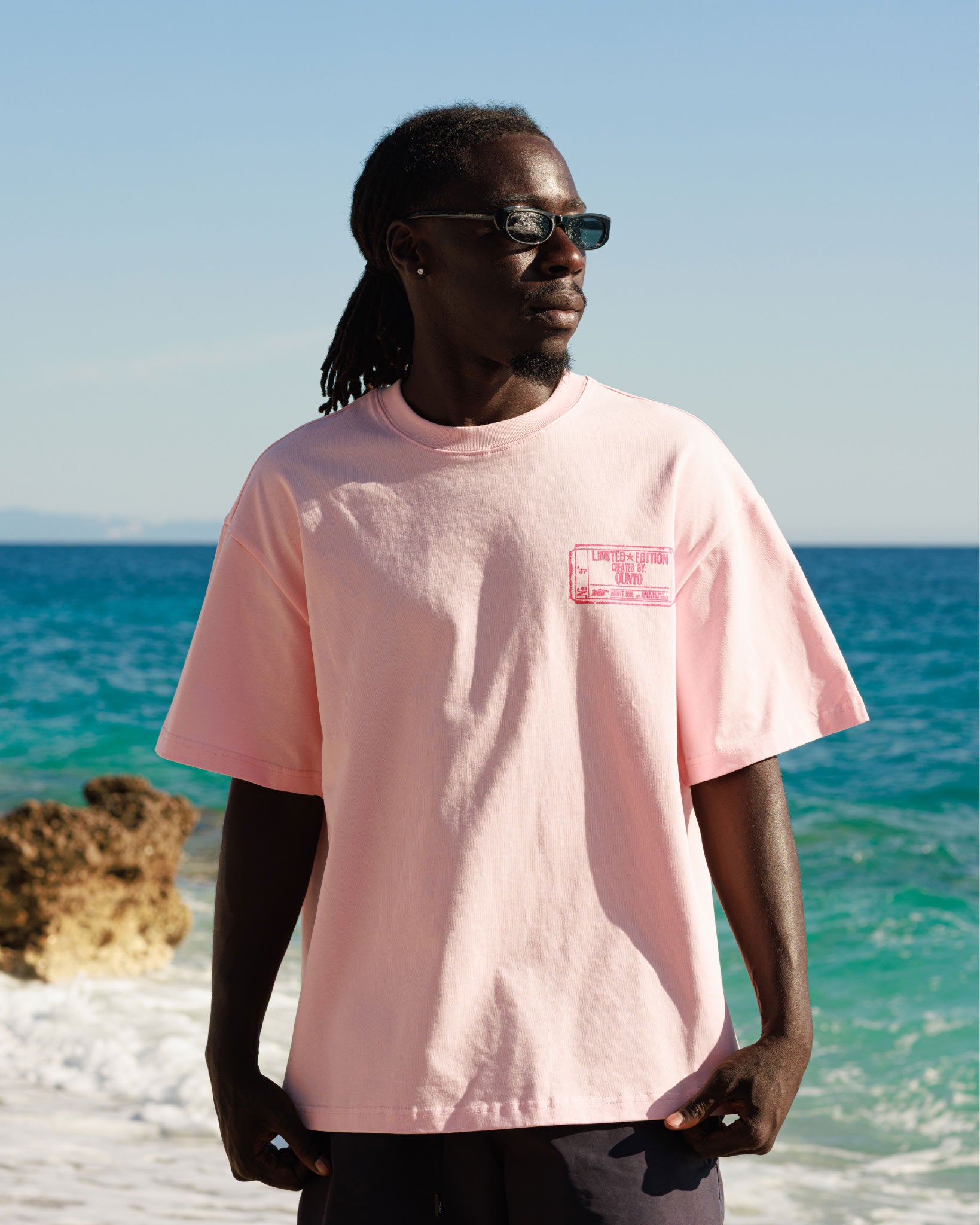 Casion Ticket T-Shirt / Pink
