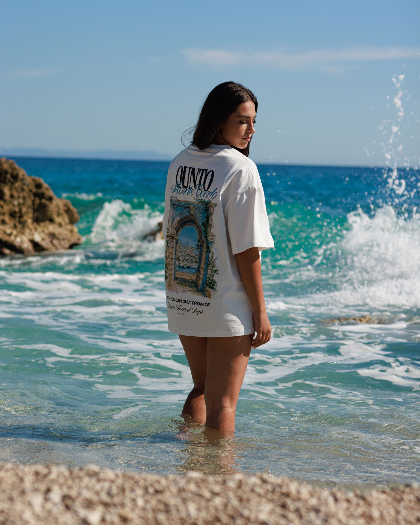 Monte Carlo T-Shirt / White