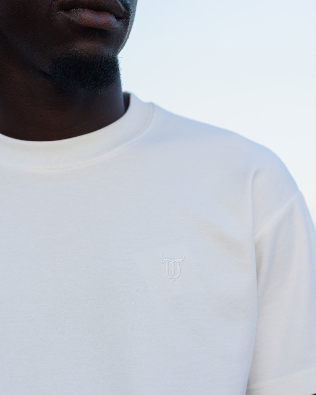 Basic Slim T-Shirt / White