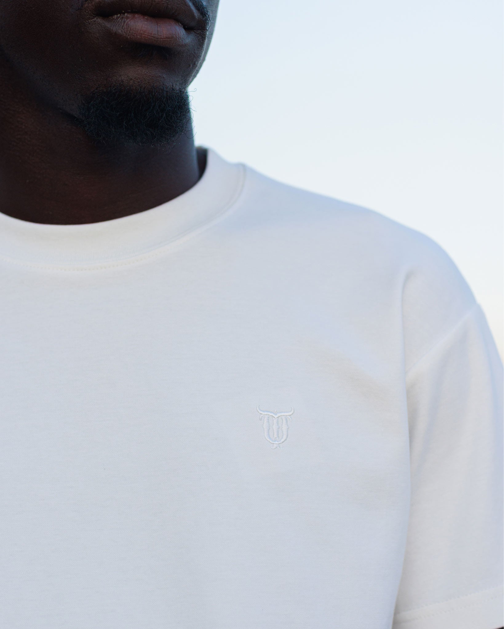 Basic Slim T-Shirt / White