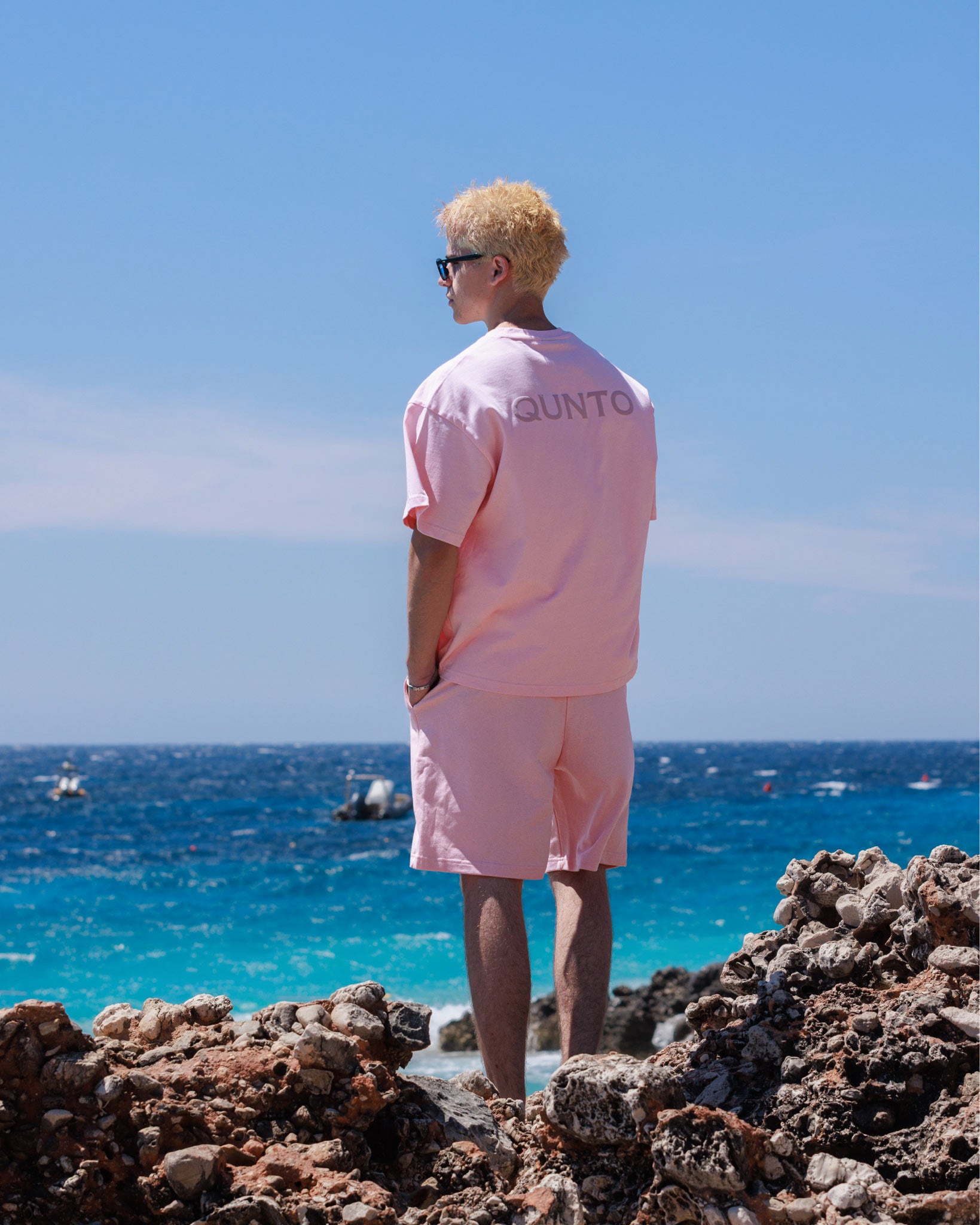 Back Logo T-Shirt / Pink