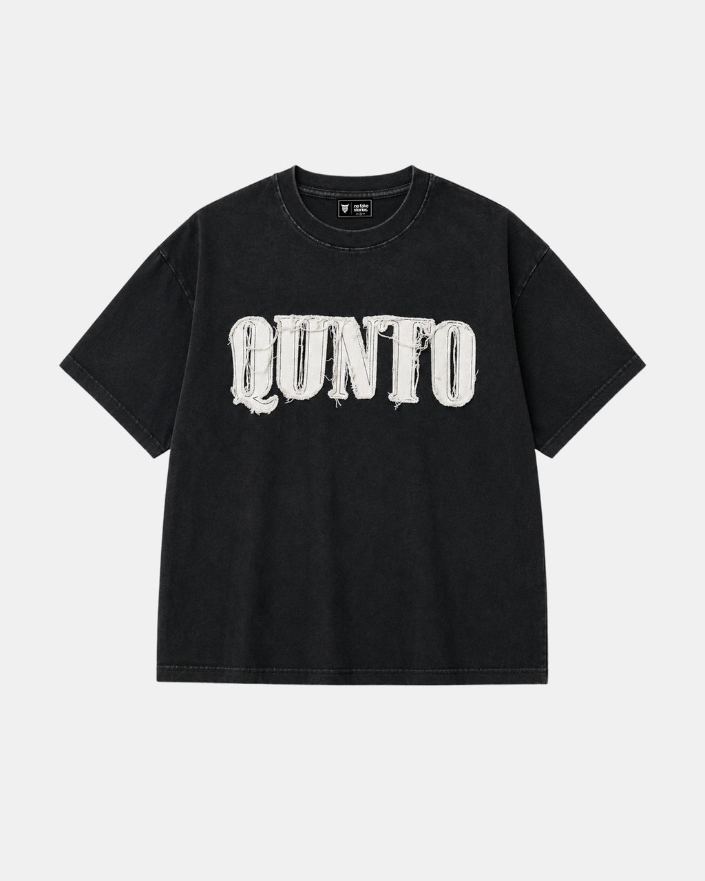 QUNTO Oversize Tee Black