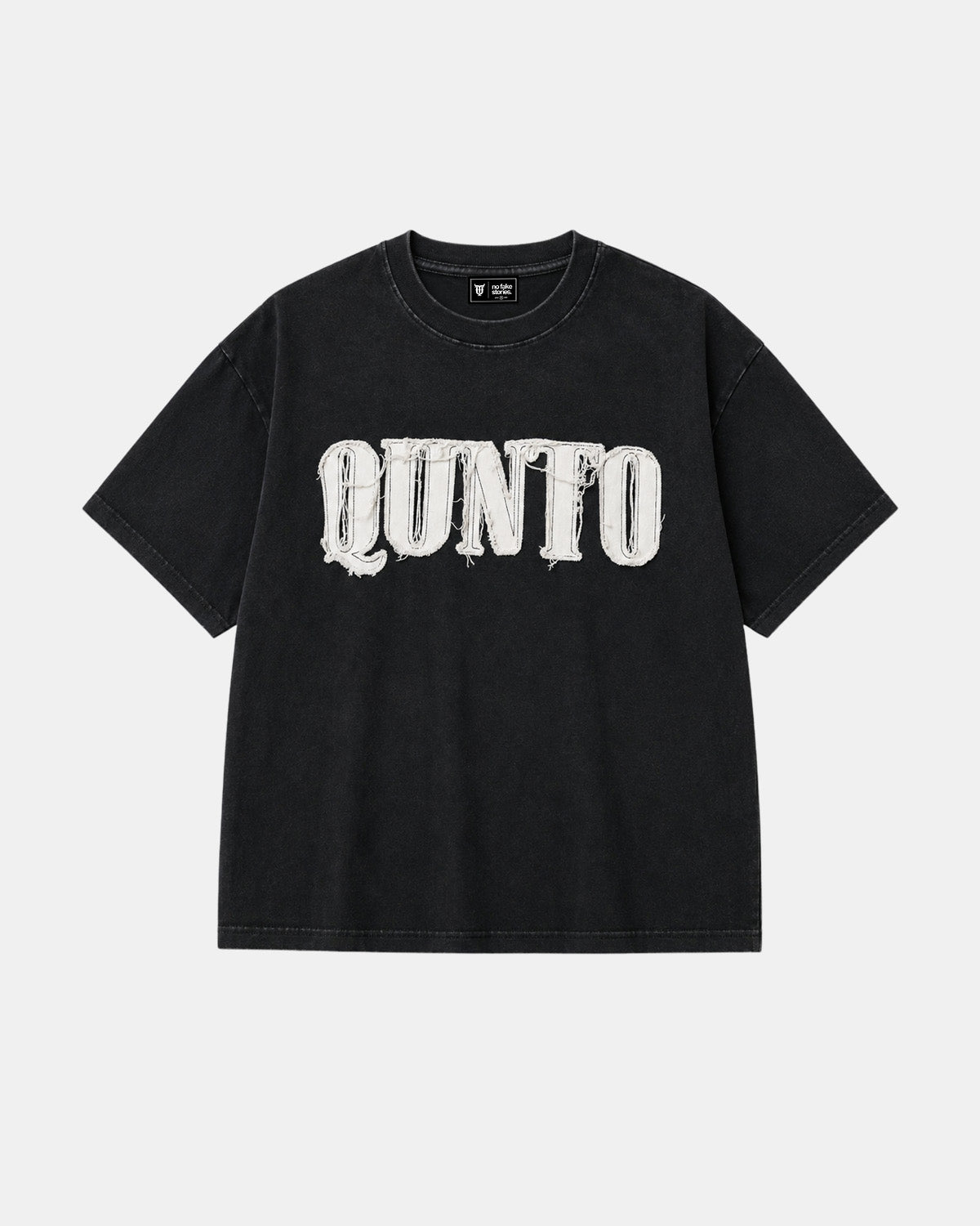 QUNTO Oversize Tee Black