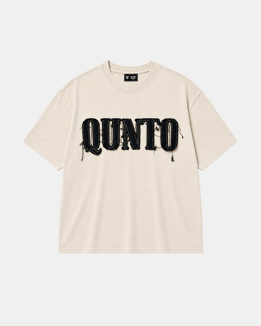 QUNTO Oversize Tee Cream