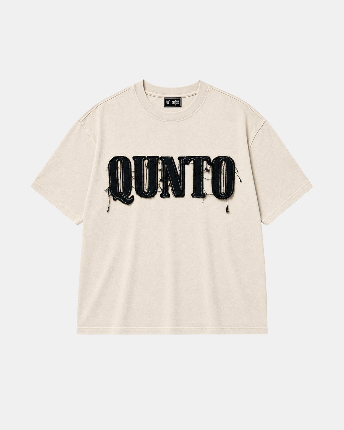 QUNTO Oversize Tee Cream