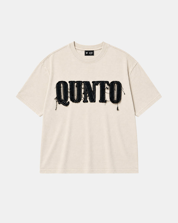 QUNTO Oversize Tee Cream