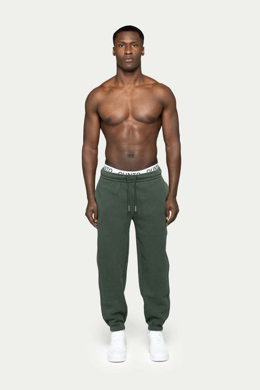 Super Heavy Jogger Pants Green
