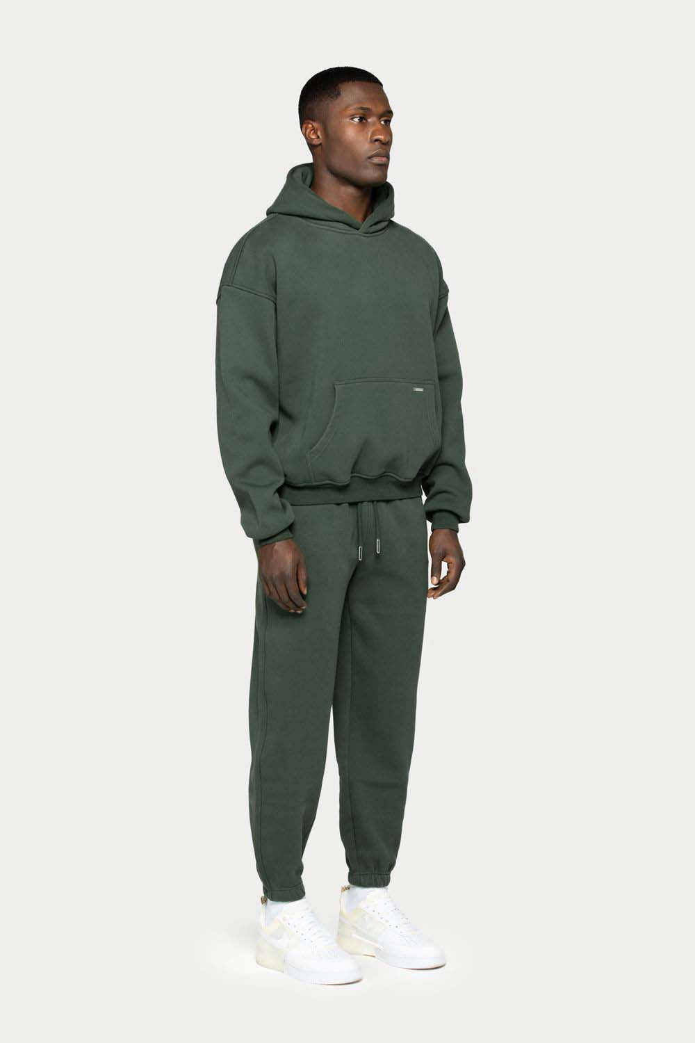 Super Heavy Hoodie Green