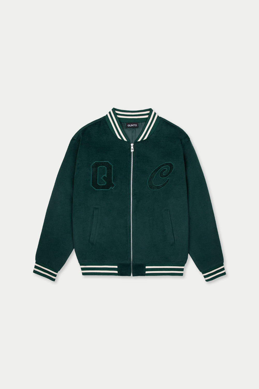 QC College Jacket  Green