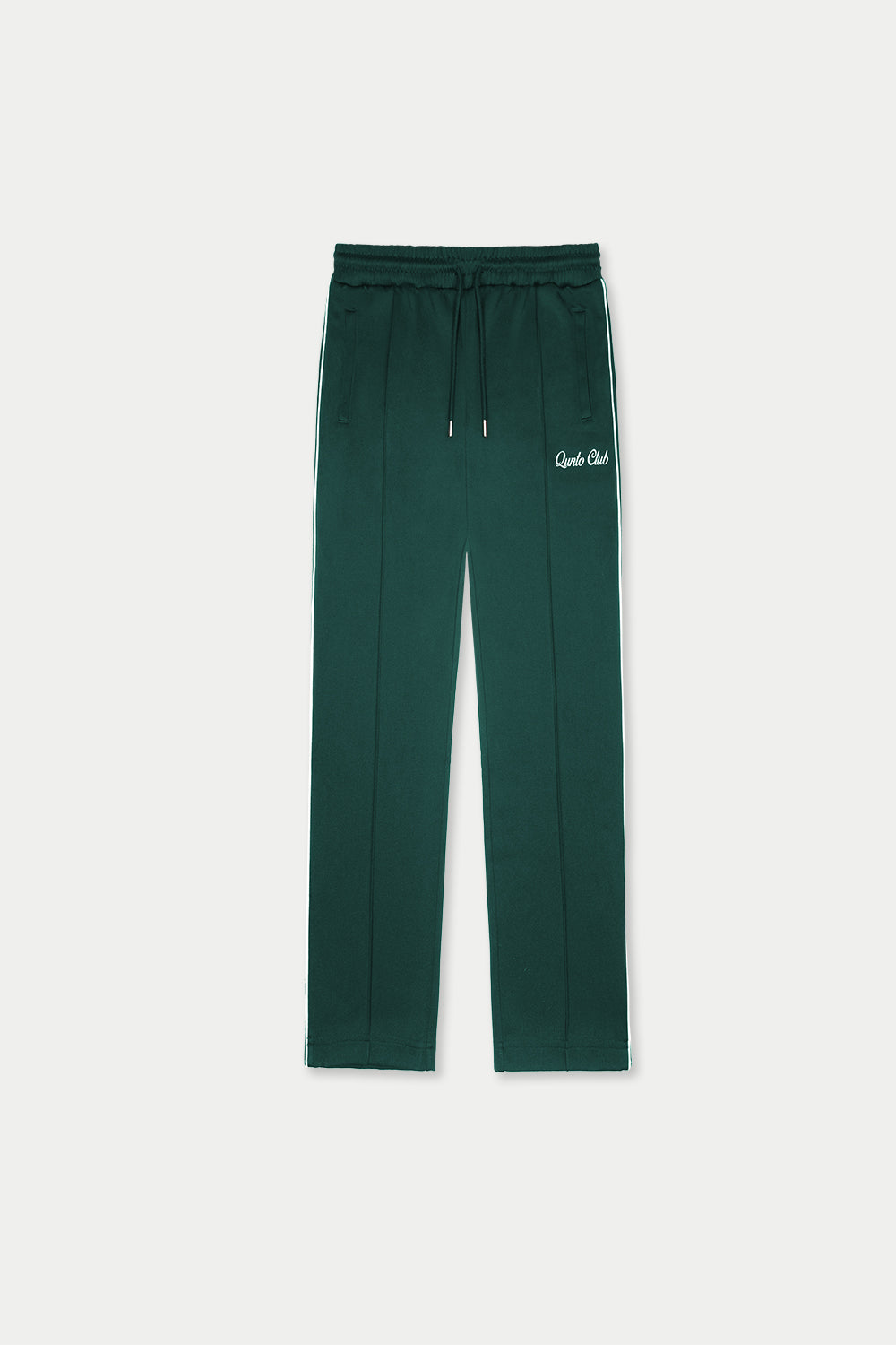 QC PIPES GREEN TRACKPANTS