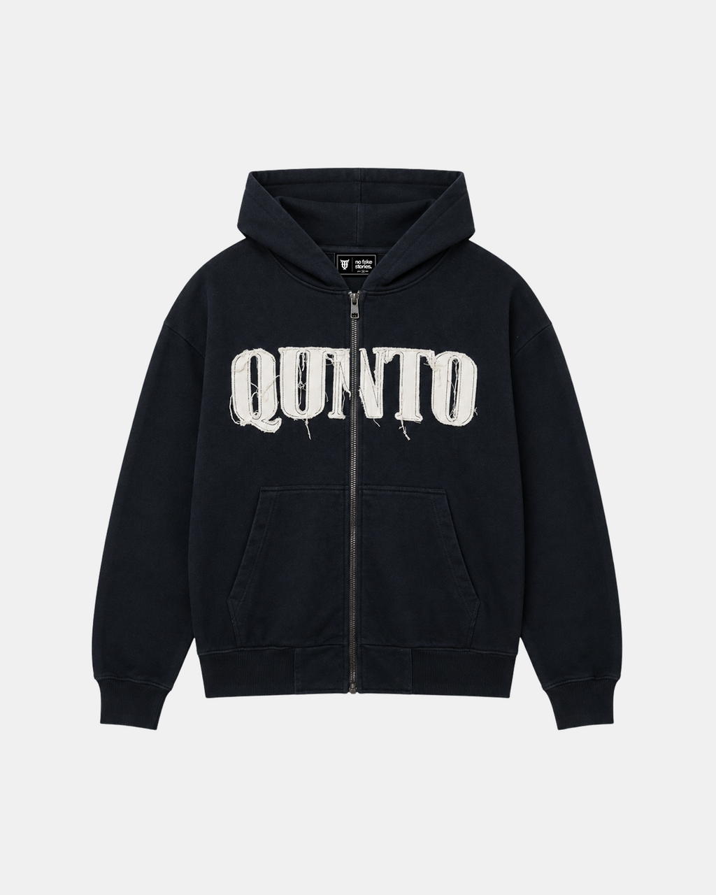 Classic Zip Hoodie Black