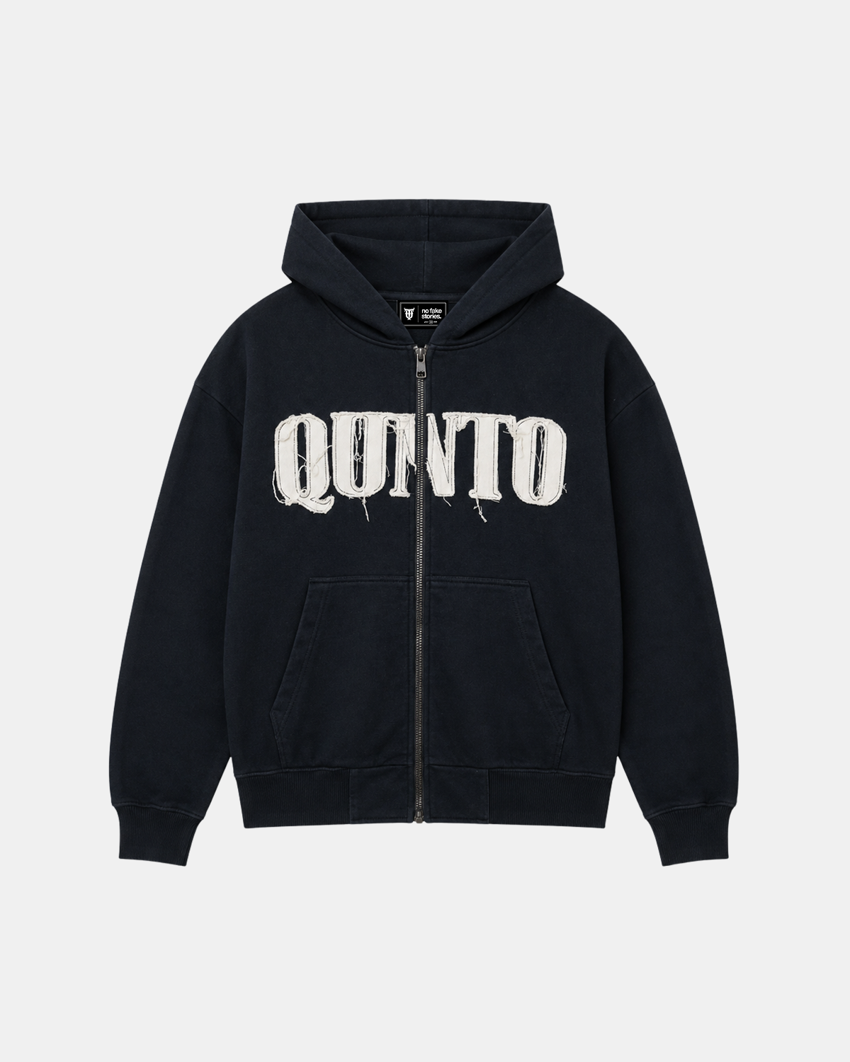 Classic Zip Hoodie Black