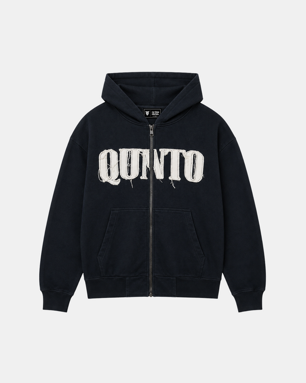 Classic Zip Hoodie Black