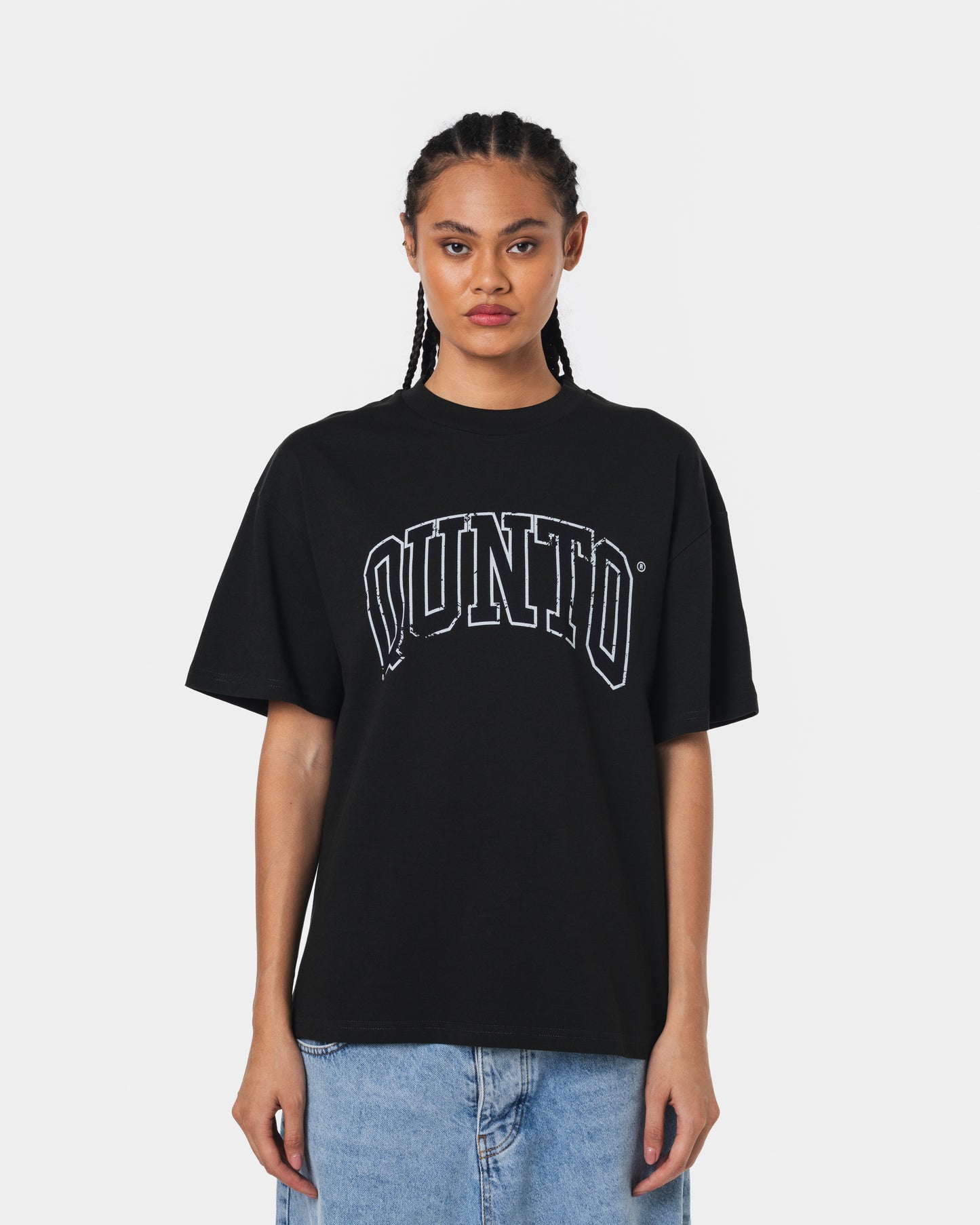 QUNTO BLUE OUTLINER TSHIRT