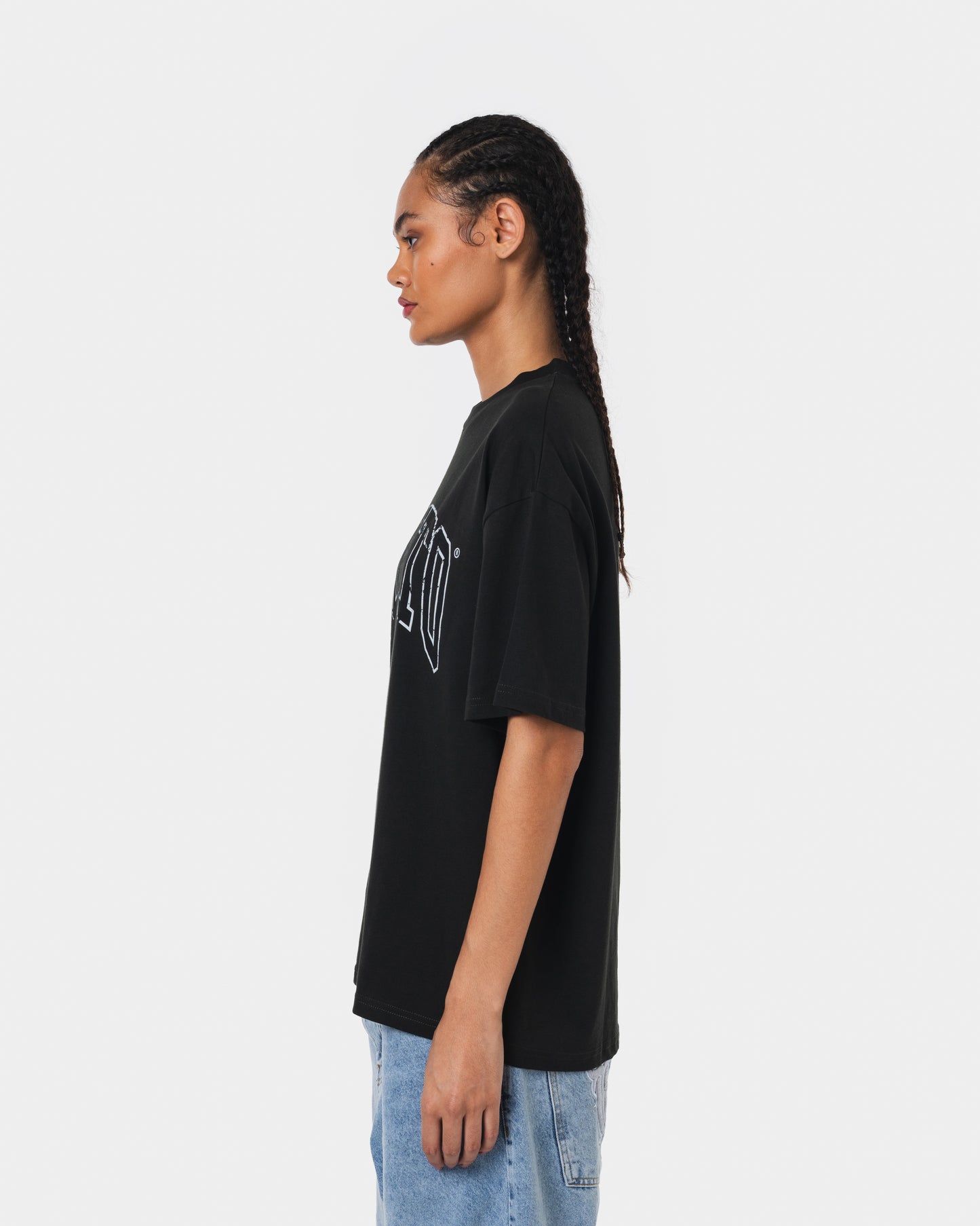 QUNTO BLUE OUTLINER TSHIRT