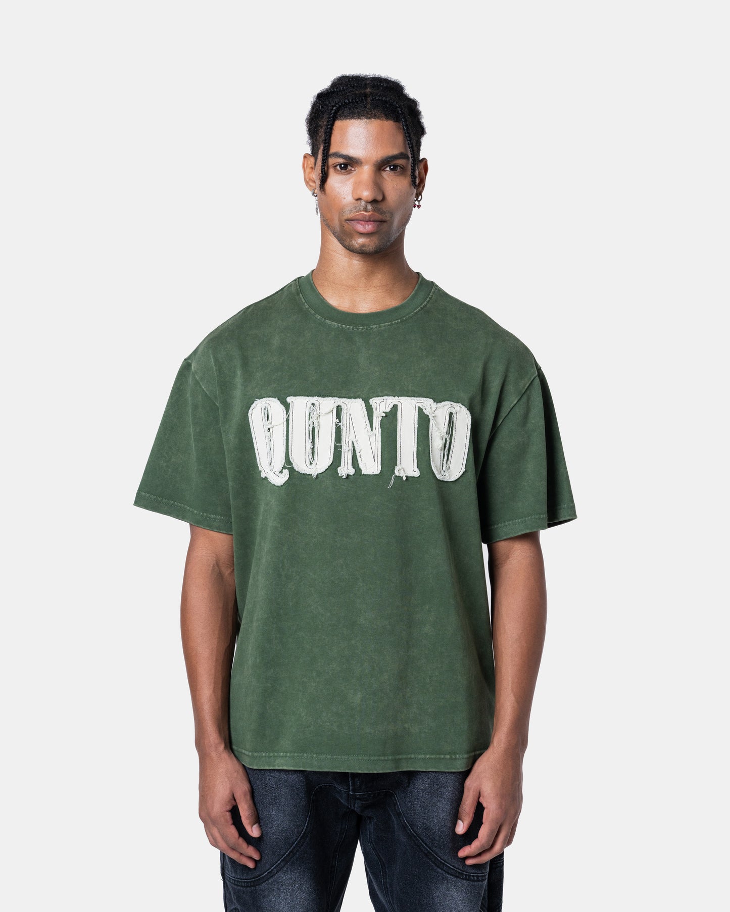 QUNTO OVERSIZE TEE GREEN
