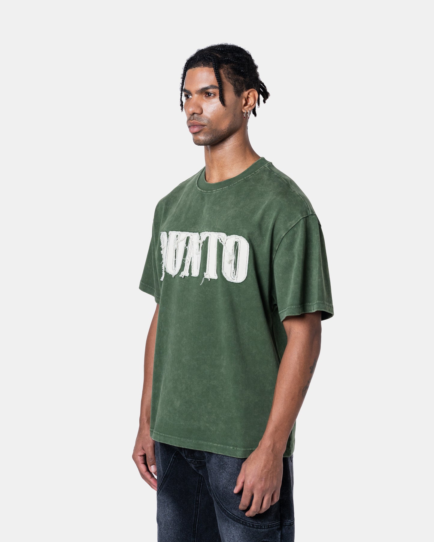 QUNTO OVERSIZE TEE GREEN