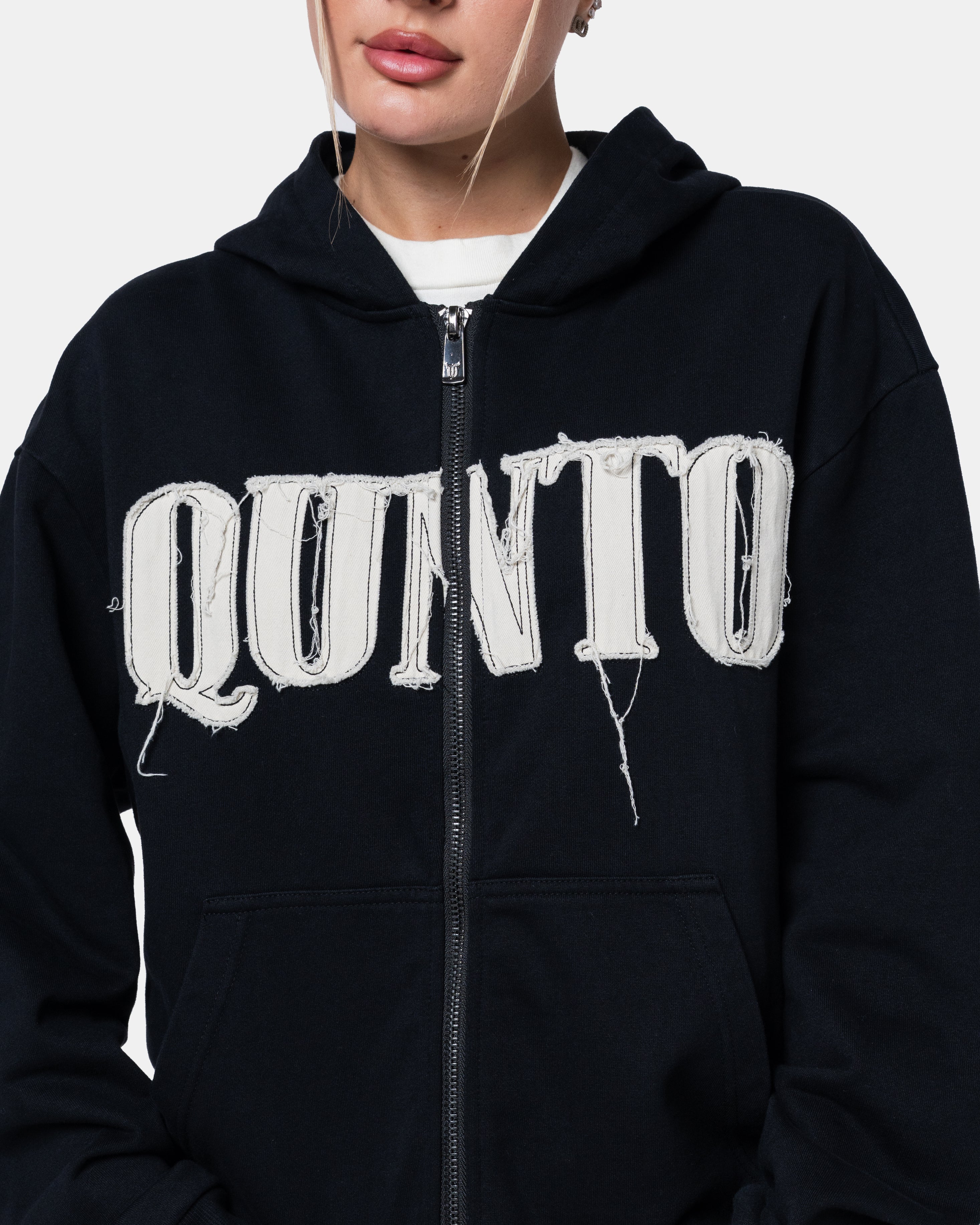 Classic Zip Hoodie Black