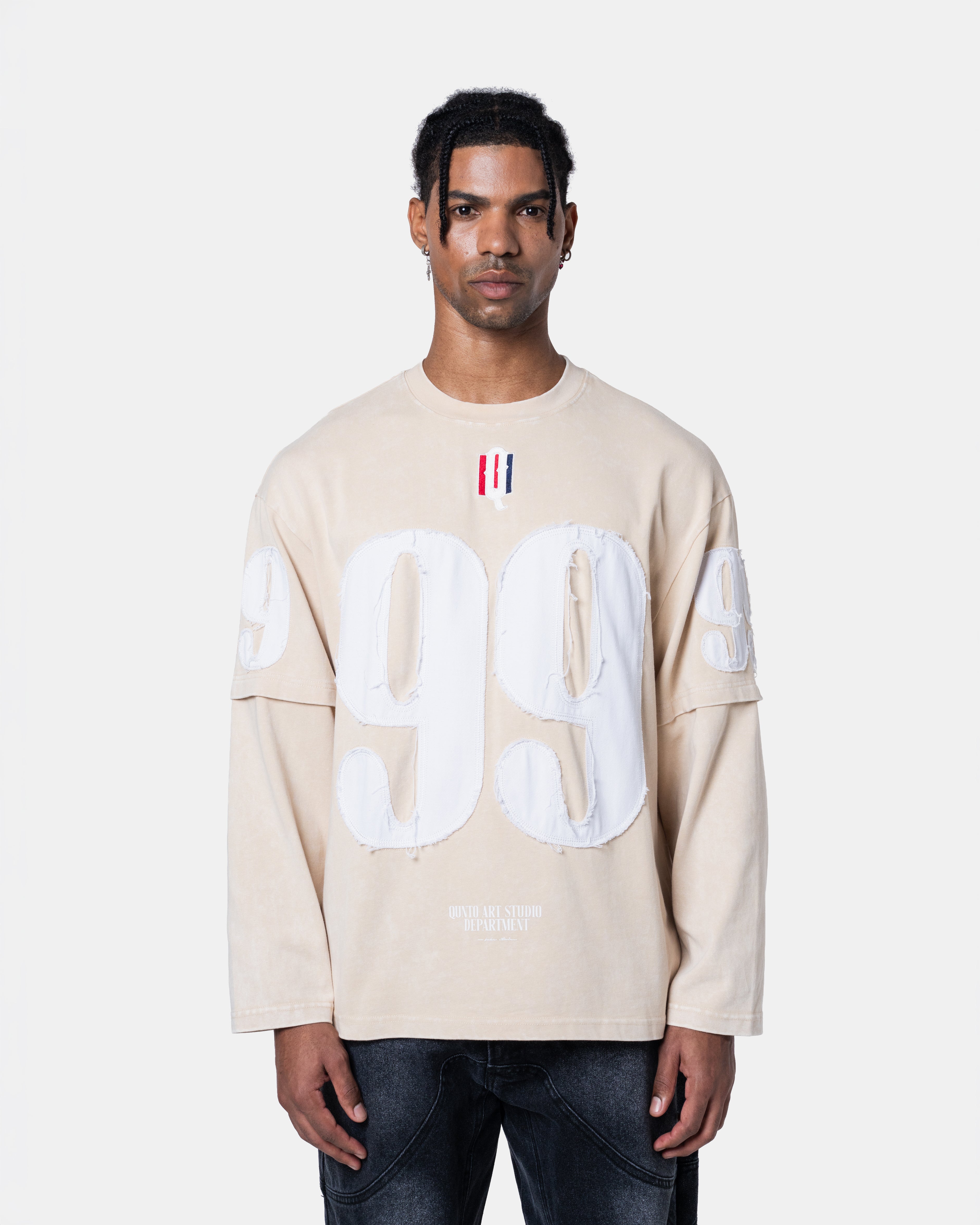 QUNTO 99 Long Sleeve Cream