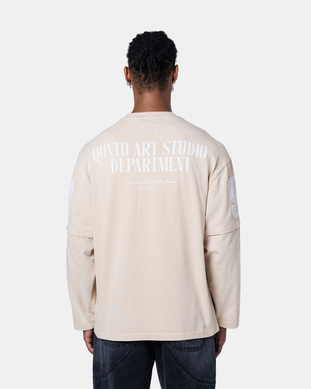 QUNTO 99 Long Sleeve Cream