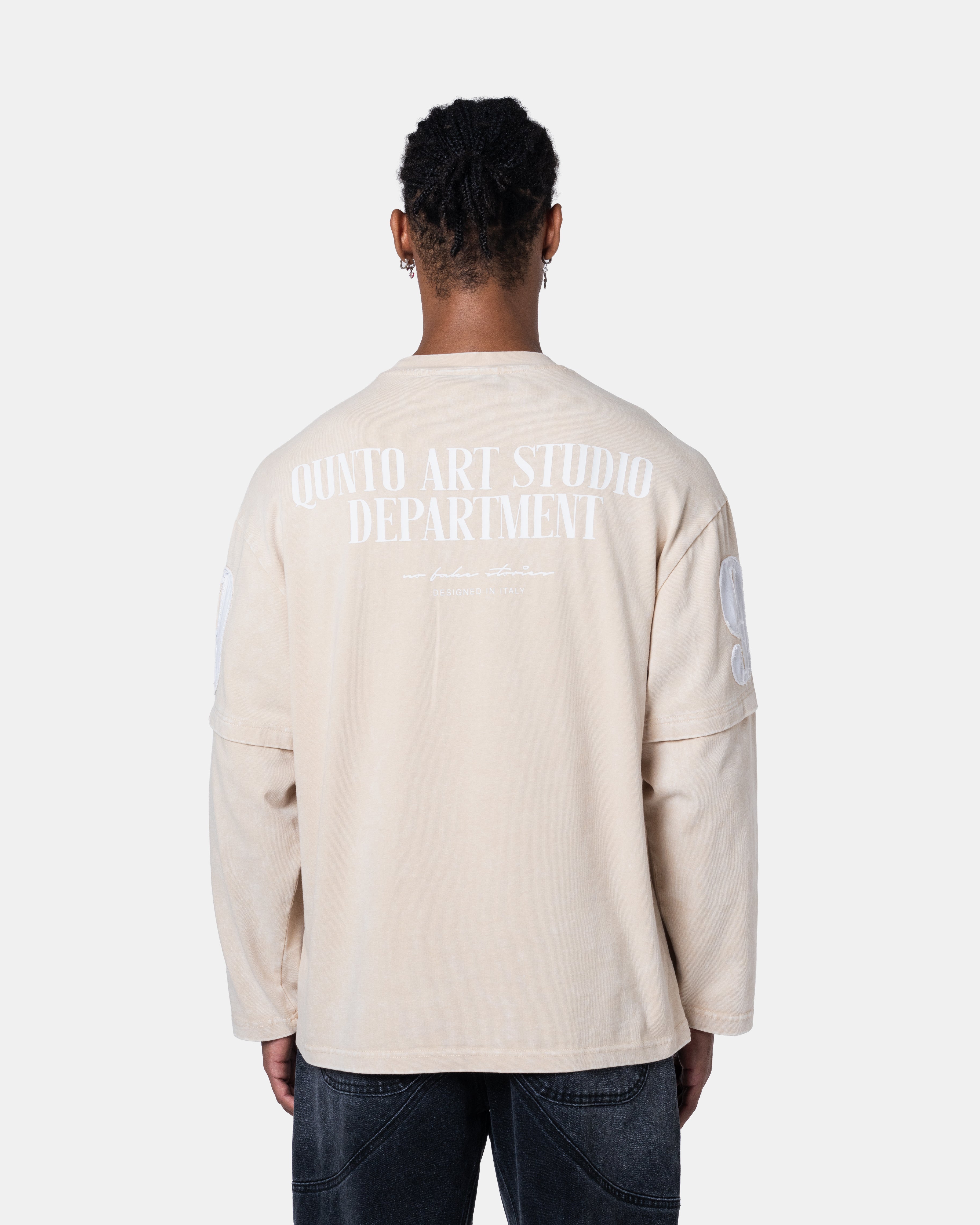QUNTO 99 Long Sleeve Cream